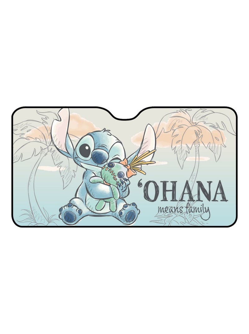 Disney Stitch Pare-soleil avant Lilo & Stitch 130x70cm Bleu - Kiabi