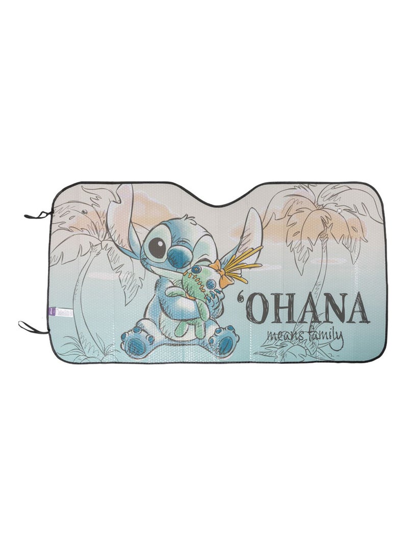 Disney Stitch Pare-soleil avant Lilo & Stitch 130x70cm Bleu - Kiabi