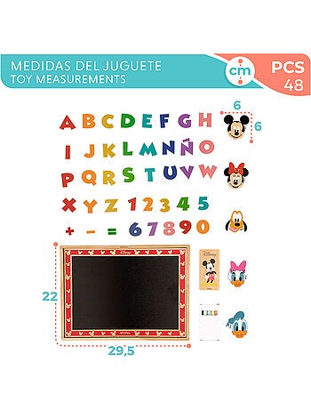 Disney Tableau à dessin magnétique en bois 2 en 1 WOOMAX