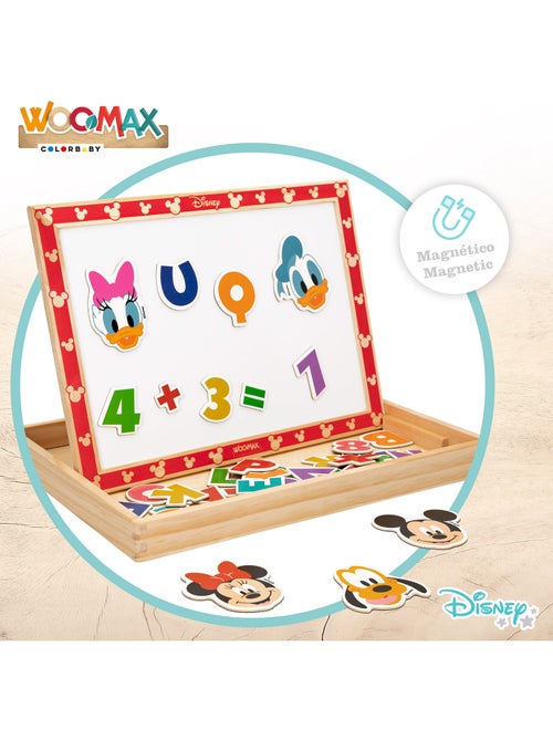 Disney Tableau à dessin magnétique en bois 2 en 1 WOOMAX - Kiabi
