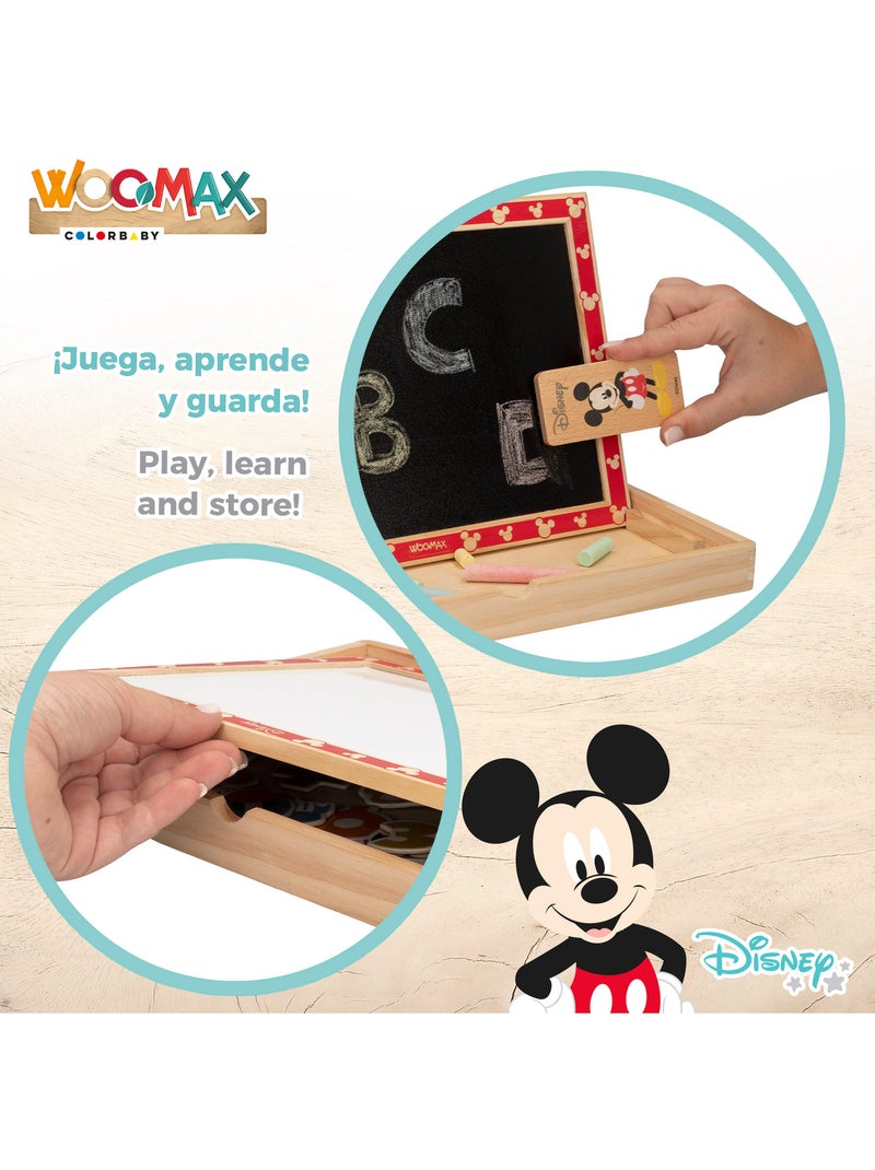 Disney Tableau à dessin magnétique en bois 2 en 1 WOOMAX N/A - Kiabi