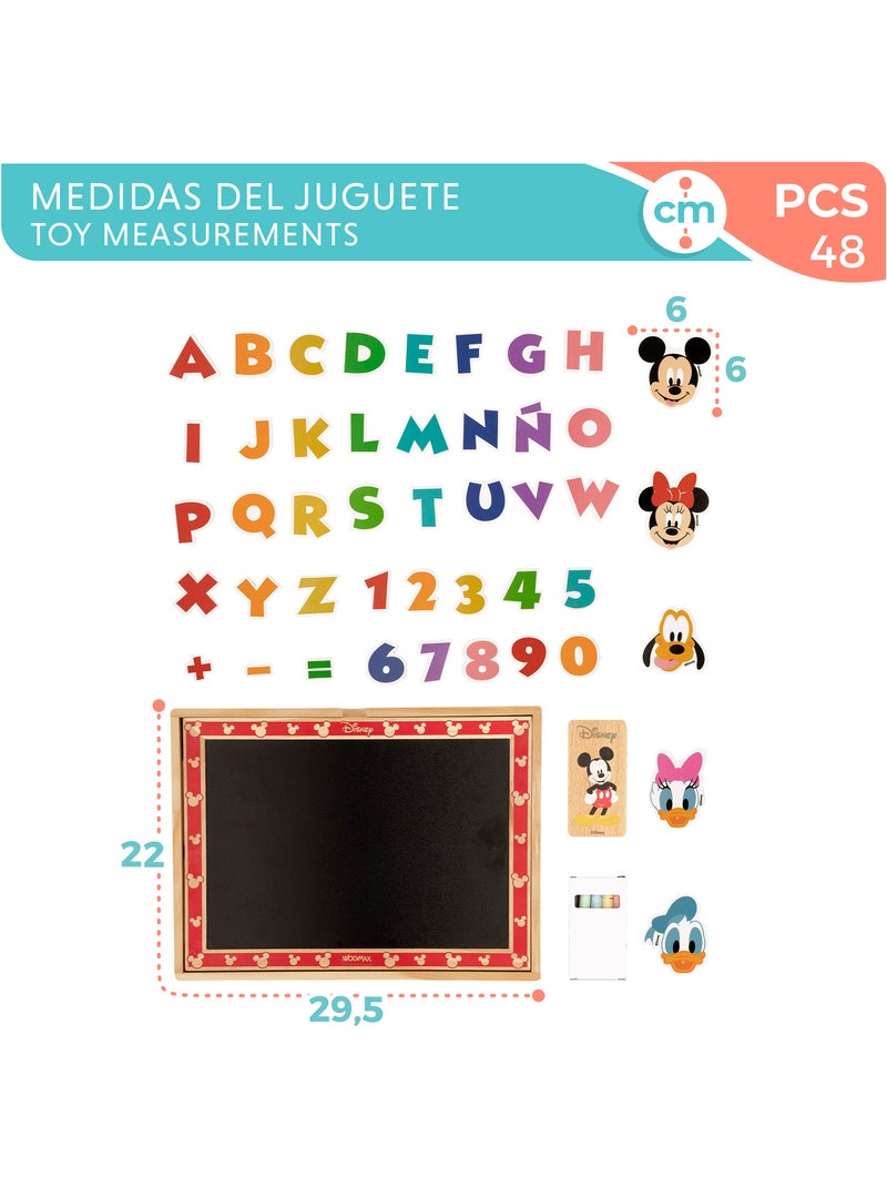 Disney Tableau à dessin magnétique en bois 2 en 1 WOOMAX N/A - Kiabi