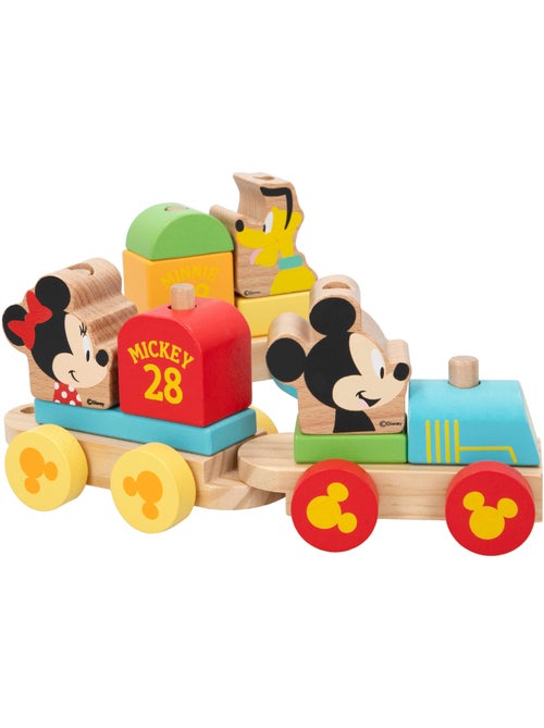 Disney Train en bois Mickey et Minnie WOOMAX - Kiabi