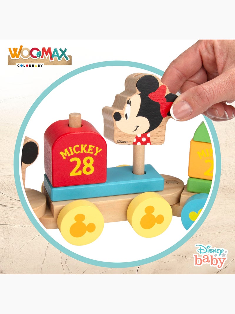 Disney Train en bois Mickey et Minnie WOOMAX N/A - Kiabi