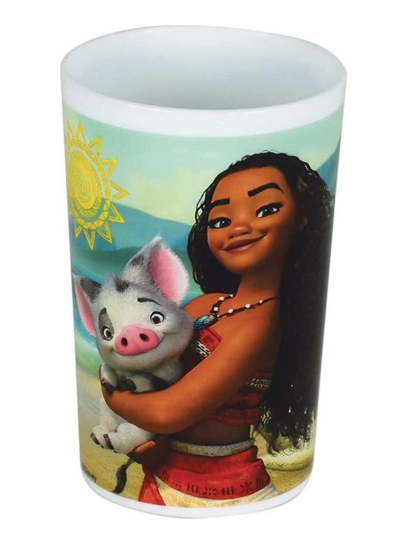 DISNEY VAIANA LOT DE 4 PIECES (ASSIETTE X2 + VERRE X2) Multicolore - Kiabi