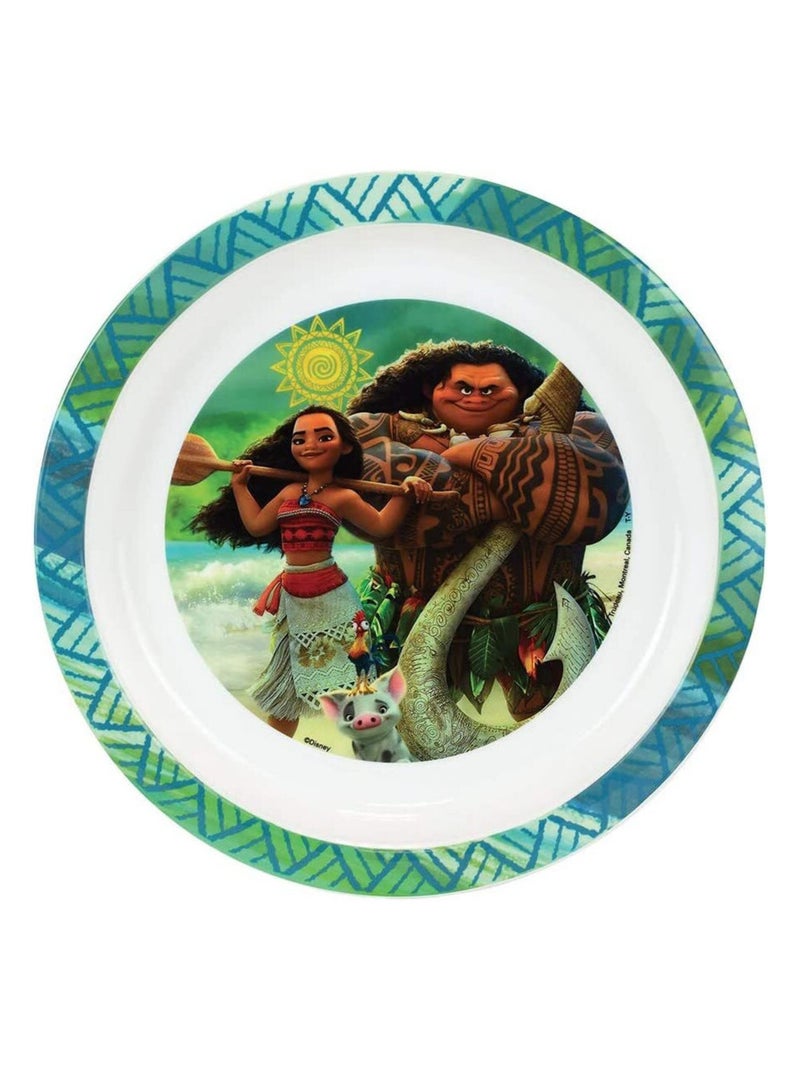 DISNEY VAIANA LOT DE 4 PIECES (ASSIETTE X2 + VERRE X2) Multicolore - Kiabi