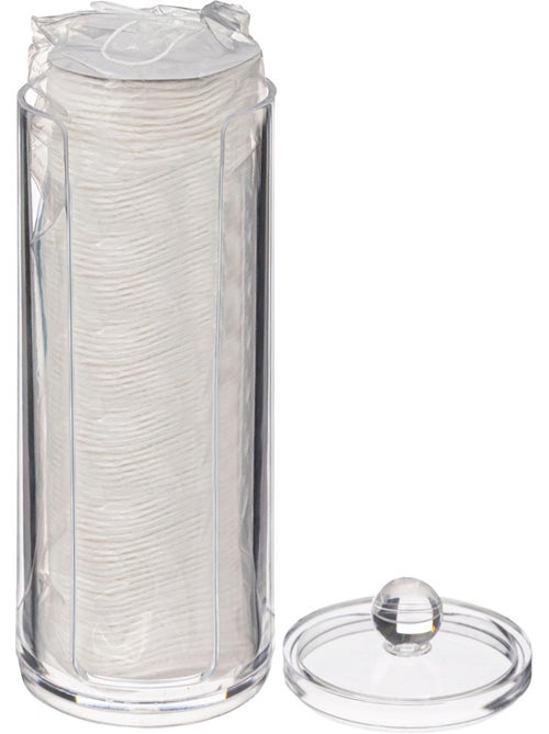 Distributeur à coton Transparent SELENA - Kiabi