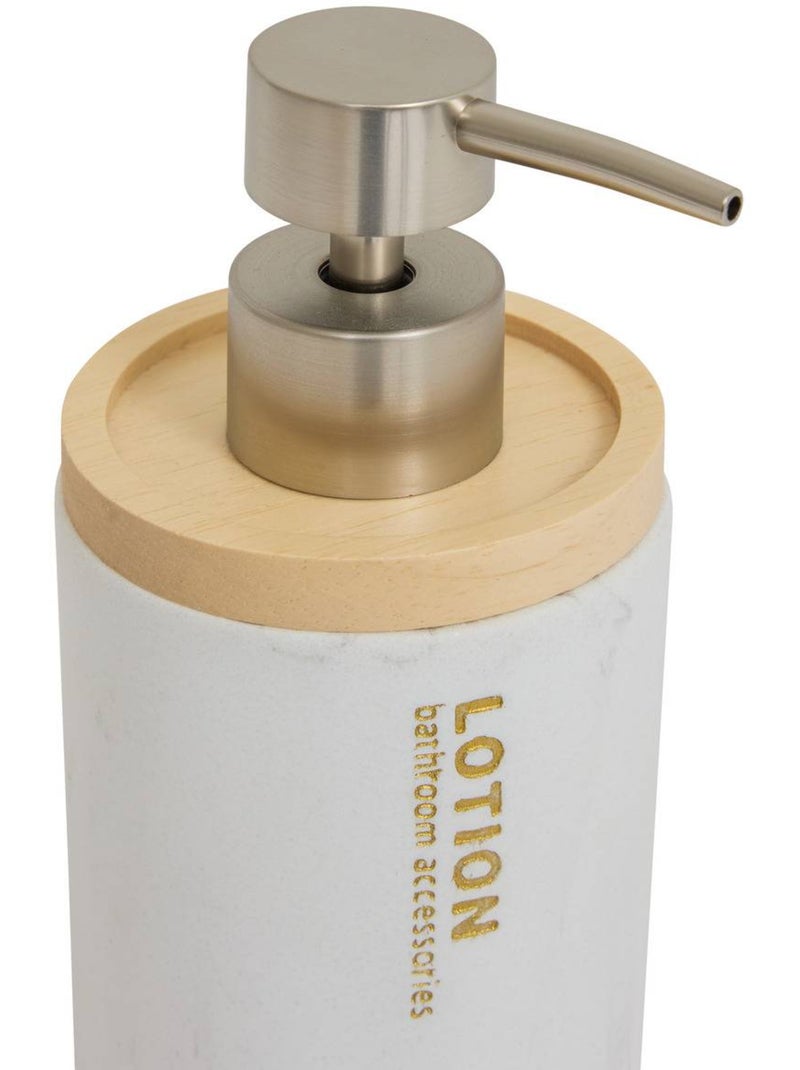Distributeur à savon 270ml design LEA LEA Blanc - Kiabi