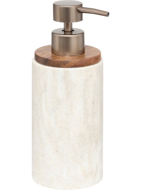Distributeur à savon effet travertin CÔME - Kiabi