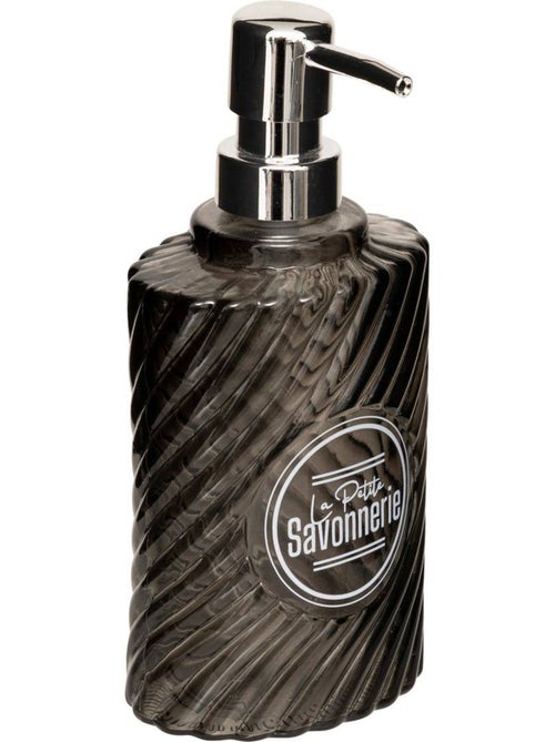 Distributeur à savon verre transparent - Kiabi