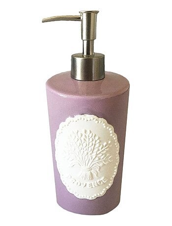 Distributeur à savon violet Provence