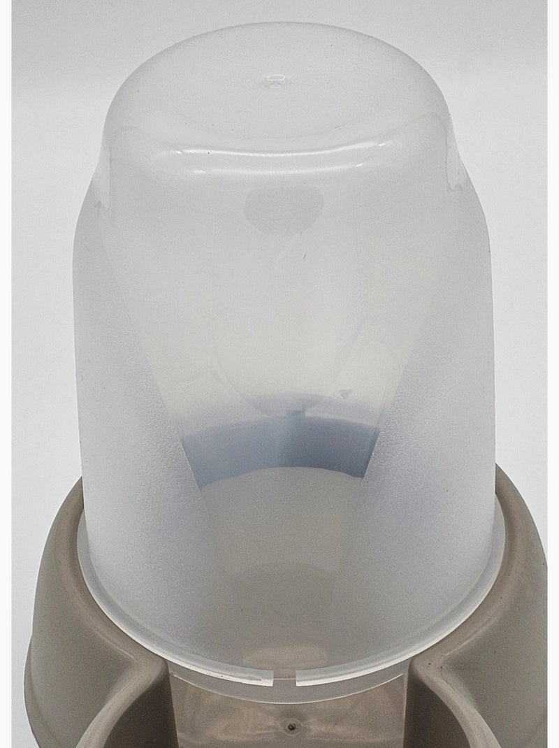 Distributeur antidérapant eau croquettes Beige - Kiabi