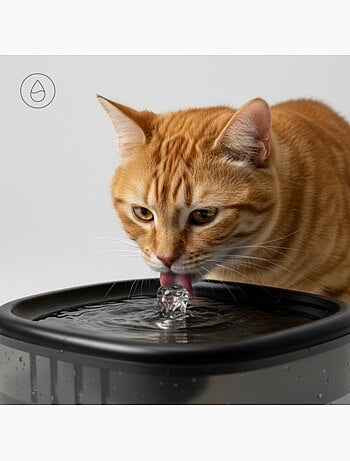 Distributeur Croquettes Chat Automatique 2en1 PELUVIO Feast - Distributeur d'eau - Wi-Fi - 10/jour