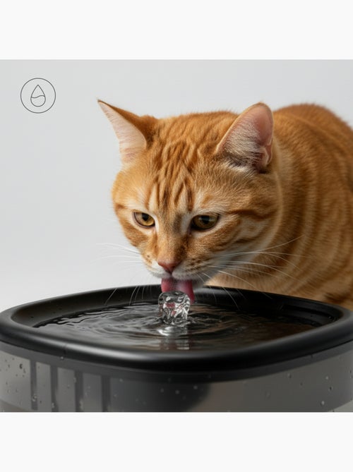 Distributeur Croquettes Chat Automatique 2en1 PELUVIO Feast - Distributeur d'eau - Wi-Fi - 10/jour - Kiabi