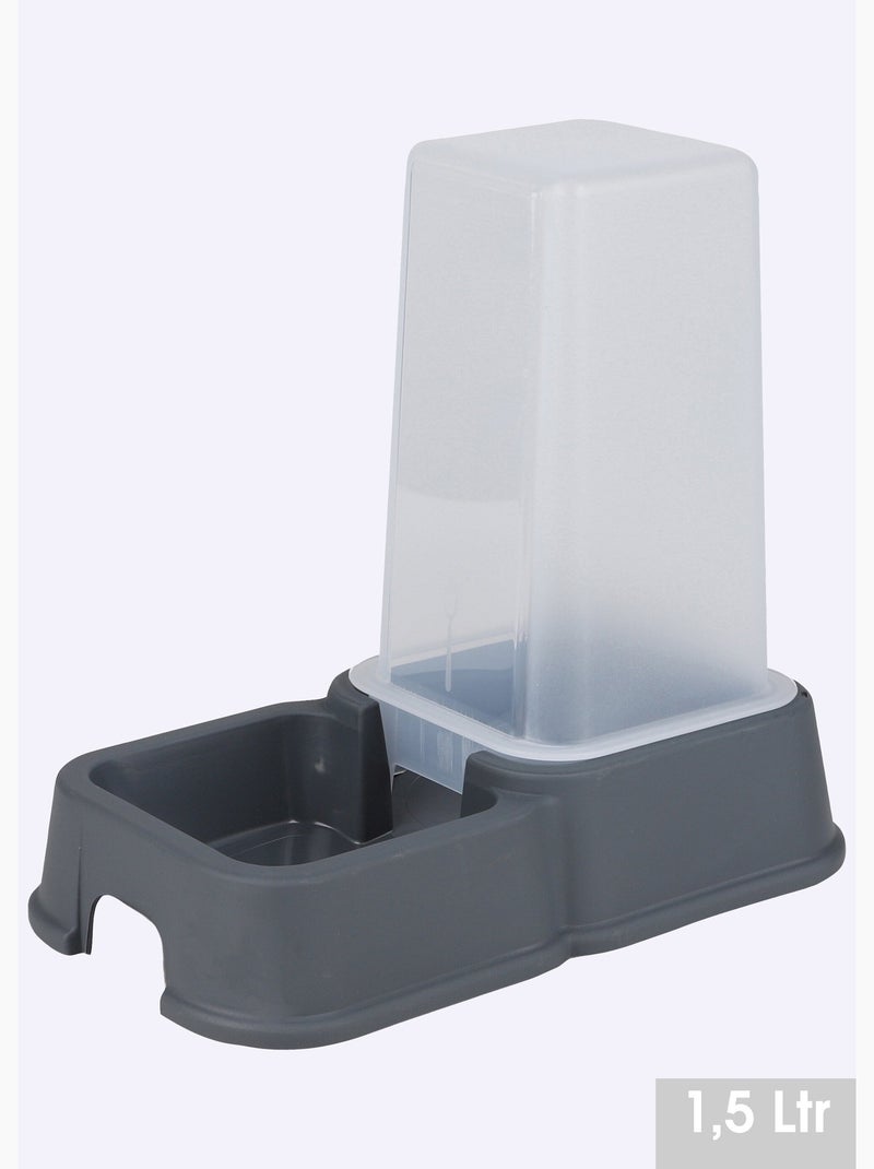 Distributeur de croquettes contenance 1,5L - AFIBEL Gris - Kiabi
