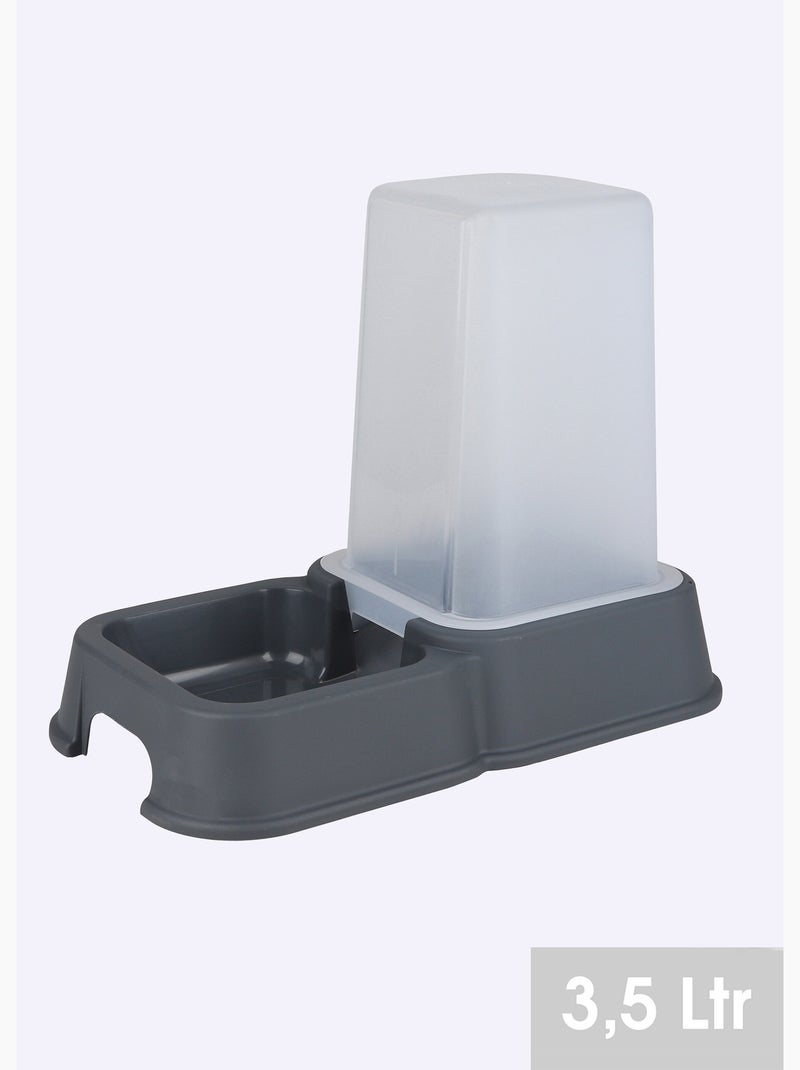 Distributeur de croquettes contenance 3,5L - AFIBEL Gris - Kiabi
