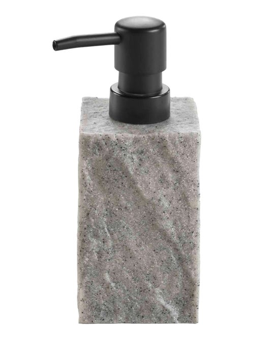 Distributeur de savon  - Effet minéral salle de bain - Kiabi