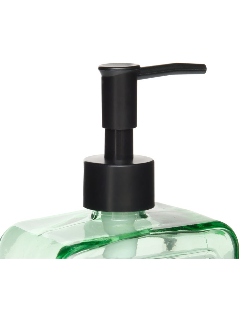 Distributeur de savon 550ml en verre Transparent - Kiabi