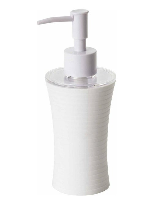 Distributeur de savon DESIGN en polystyrène rechargeable 7 x 7 x 18 cm - Guy Levasseur - Kiabi