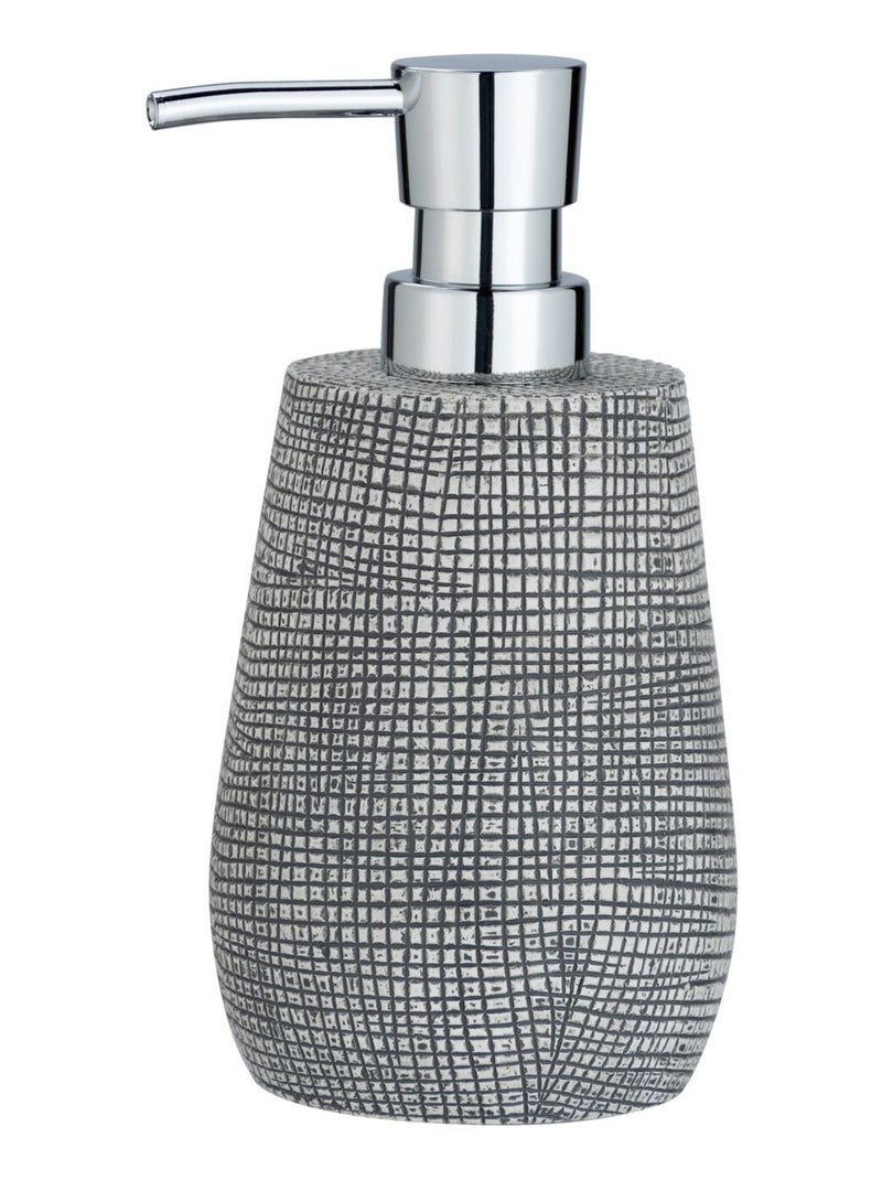 Distributeur de savon design nature Gilba Gris foncé - Kiabi