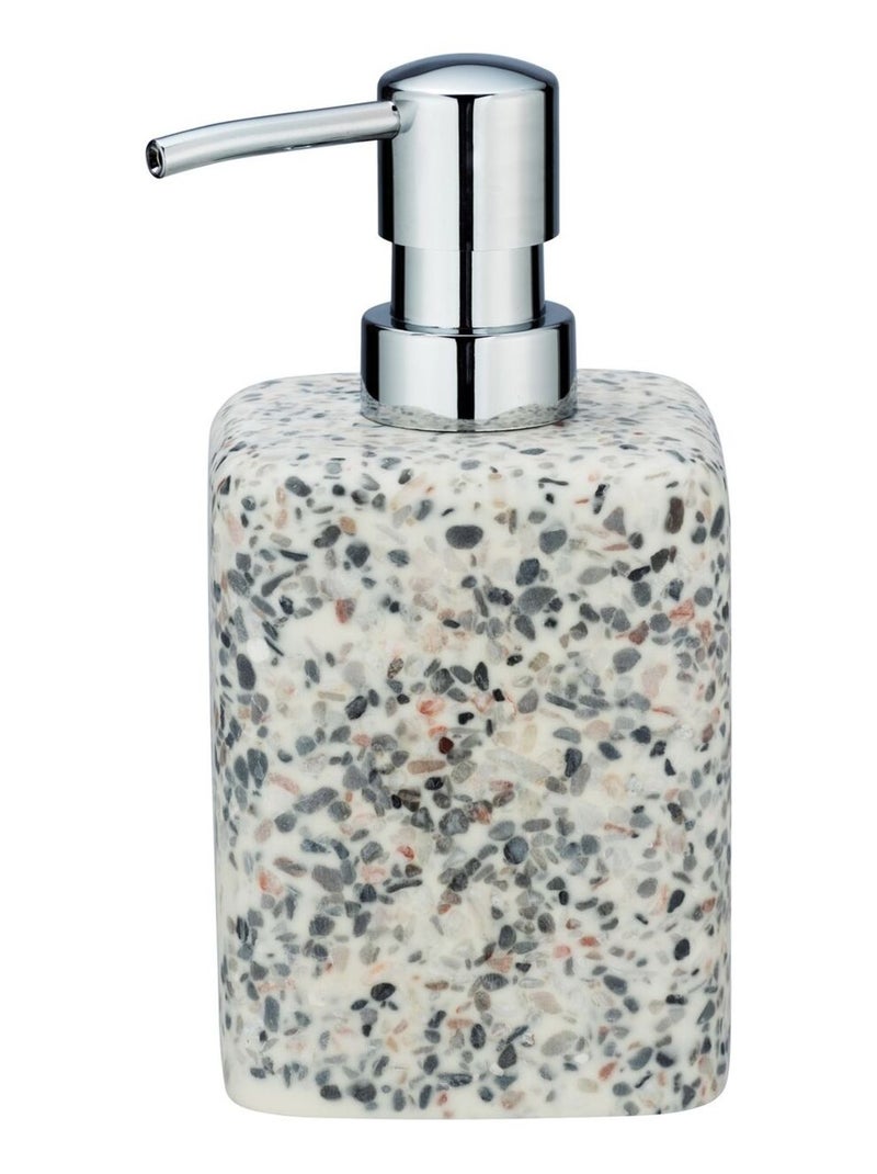 Distributeur de savon design Terrazzo Gris - Kiabi