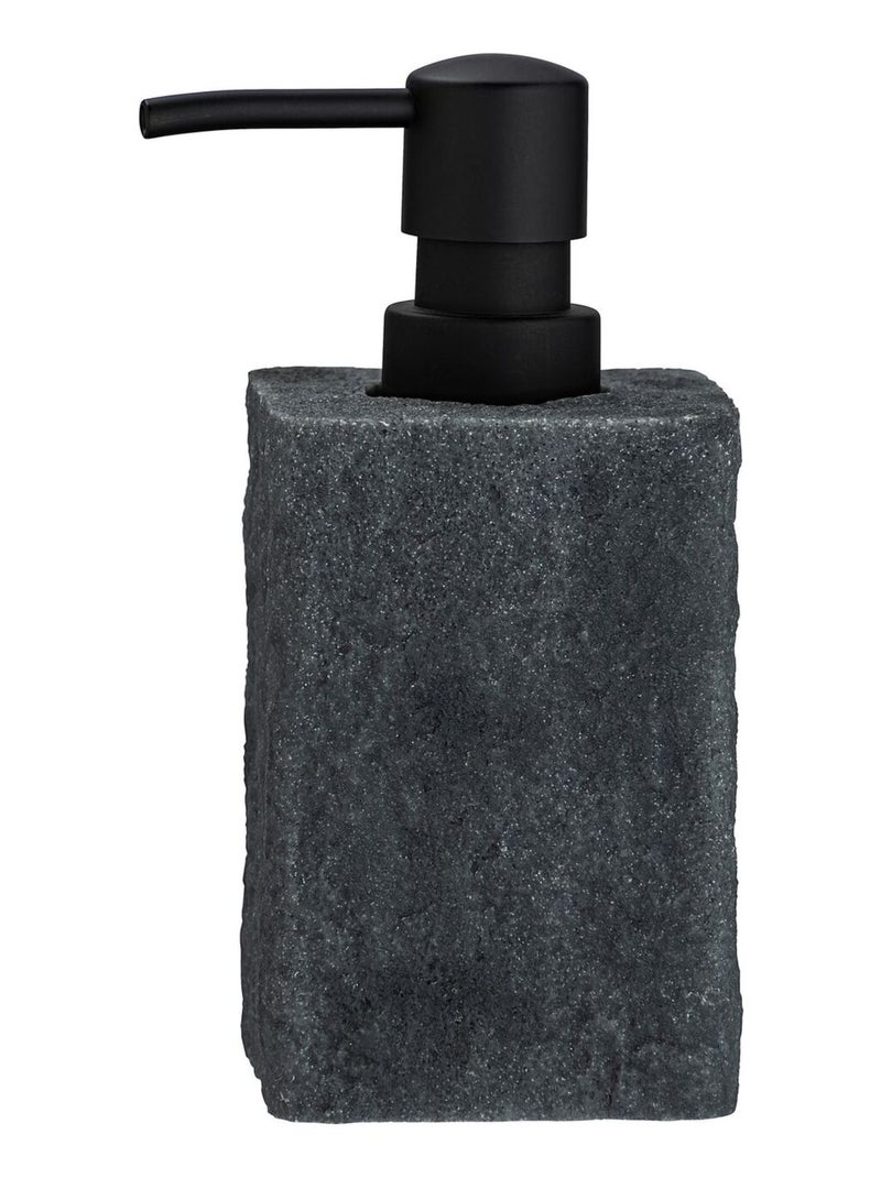 Distributeur de savon effet pierre VILLATA Gris foncé - Kiabi