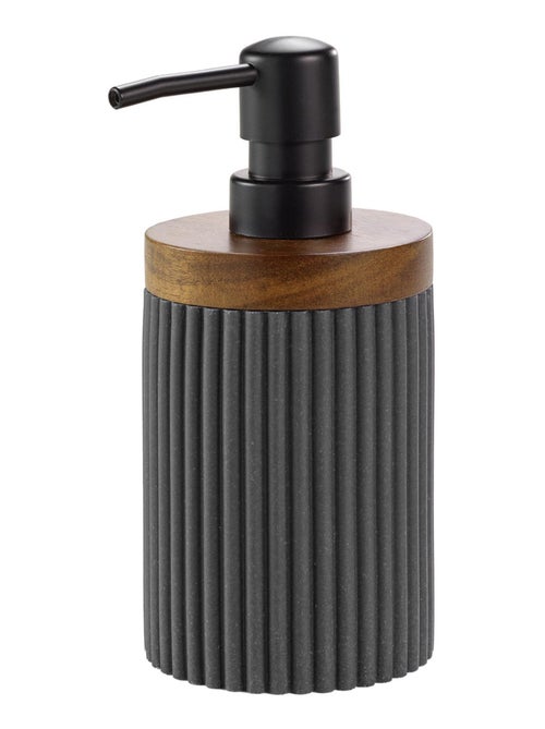 Distributeur de savon en acacia - Kiabi