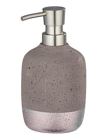 Distributeur de savon en béton MAUVE