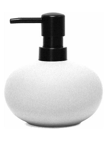 Distributeur de savon en gres 12 cm mambos terracotta