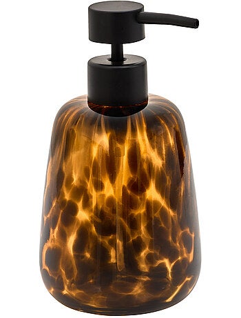 Distributeur de savon en verre 400ml flammes dotty