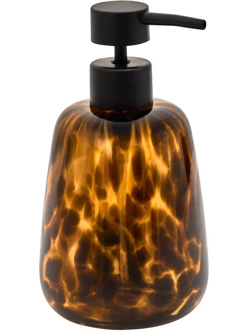 Distributeur de savon en verre 400ml flammes DOTTY - Kiabi Distributeur de savon en verre 400ml flammes DOTTY - Kiabi