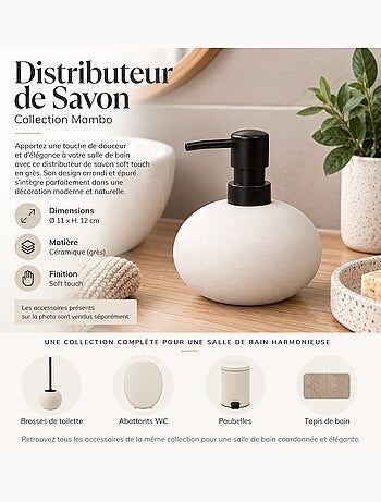 Distributeur de savon gres mambos