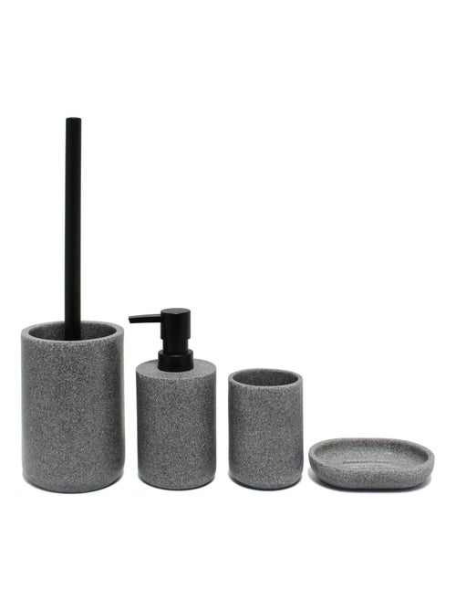 Distributeur de savon Jasper effet granit - Kiabi Distributeur de savon Jasper effet granit - Kiabi