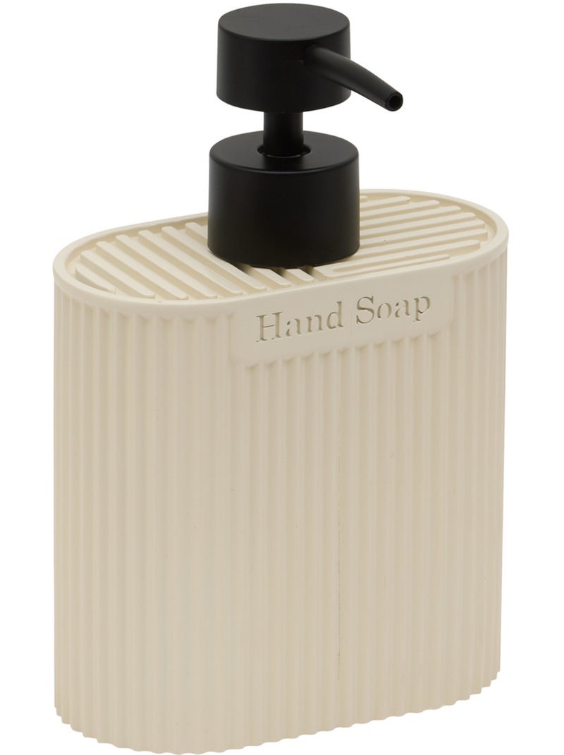 Distributeur de savon ovale TERRA Beige - Kiabi
