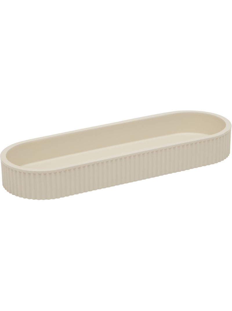 Distributeur de savon ovale TERRA Beige - Kiabi