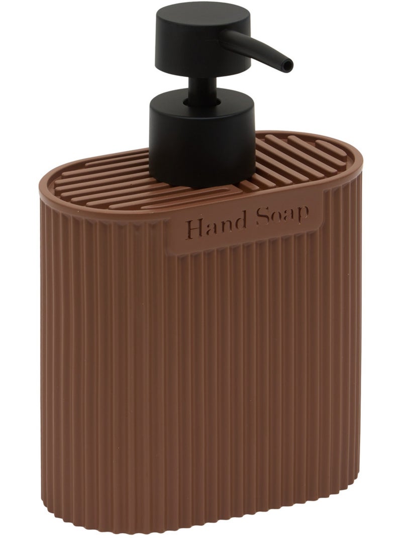 Distributeur de savon ovale TERRA Marron - Kiabi