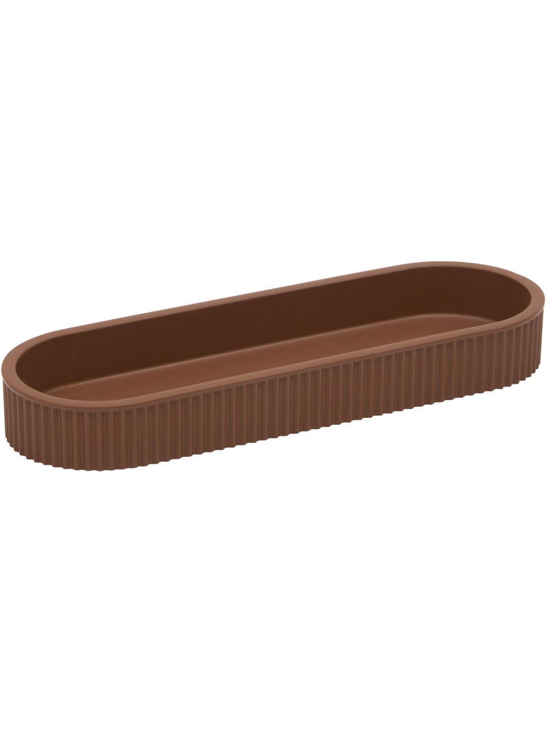 Distributeur de savon ovale TERRA Marron - Kiabi