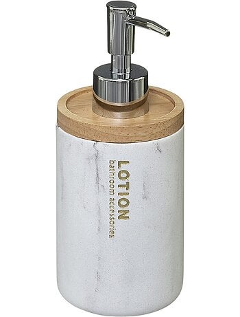Distributeur de savon polyresine marbre