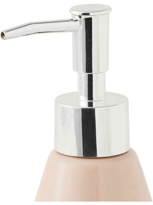 Distributeur de savon rechargeable TRENDY en dolomite rose 8,9 x 8,9 x 18 cm Guy Levasseur - Kiabi Distributeur de savon rechargeable TRENDY en dolomite rose 8,9 x 8,9 x 18 cm Guy Levasseur - Kiabi