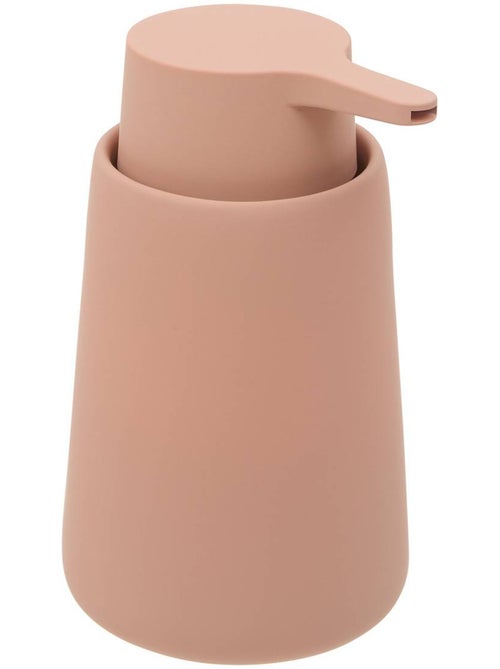 Distributeur de savon rond en grès colorama - Kiabi Distributeur de savon rond en grès colorama - Kiabi