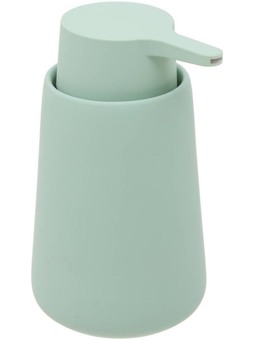 Distributeur de savon rond en grès colorama - Kiabi Distributeur de savon rond en grès colorama - Kiabi