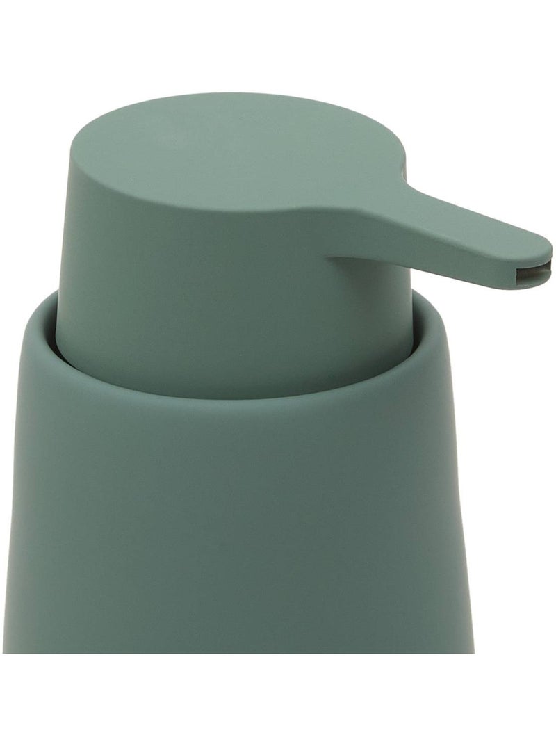 Distributeur de savon rond en grès colorama Vert - Kiabi