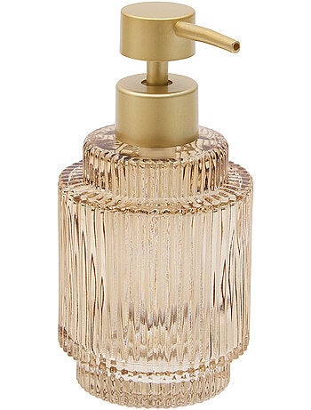 Distributeur de savon rond en verre SOLIS