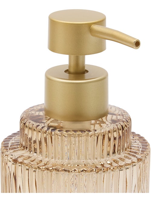 Distributeur de savon rond en verre SOLIS - Kiabi Distributeur de savon rond en verre SOLIS - Kiabi