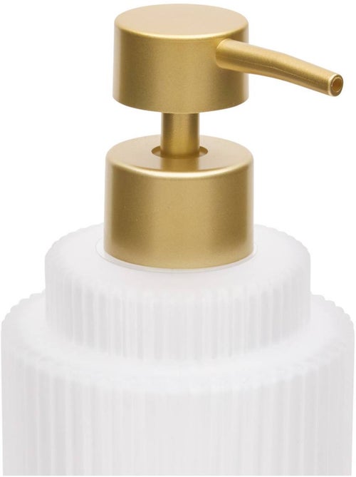 Distributeur de savon rond en verre SOLIS - Kiabi Distributeur de savon rond en verre SOLIS - Kiabi