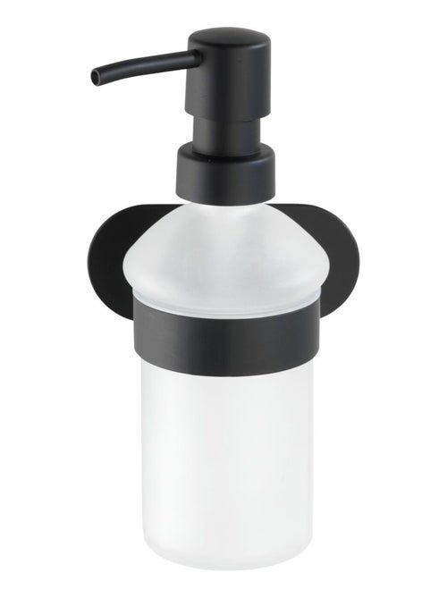 Distributeur de savon sans perçage en acier inox OREA - Kiabi Distributeur de savon sans perçage en acier inox OREA - Kiabi