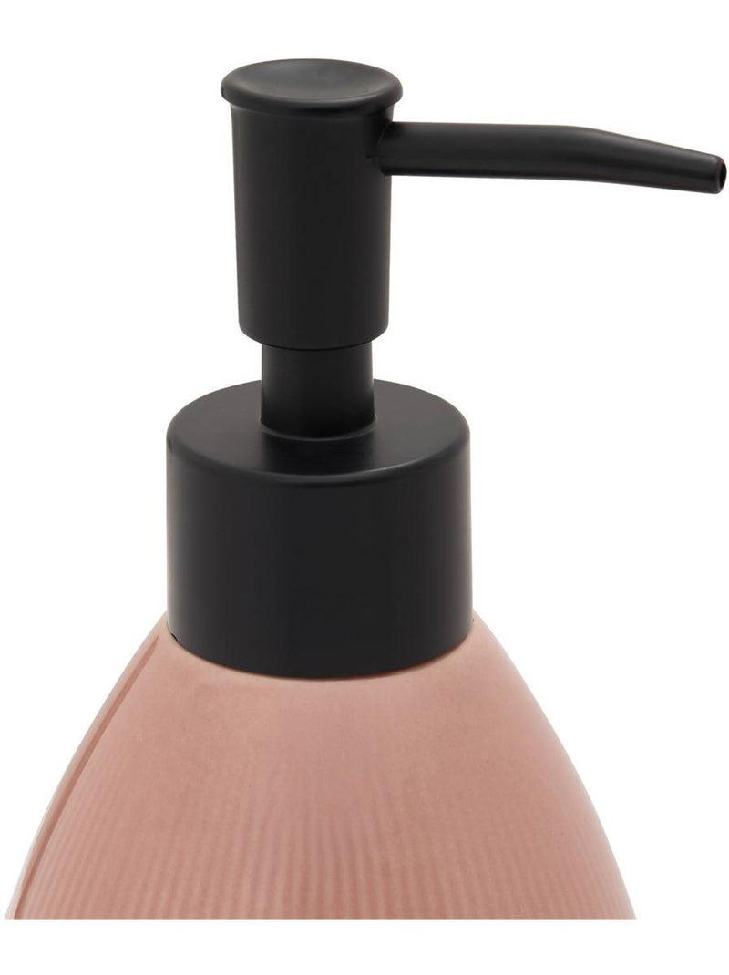 Distributeur de savon strié 850ml Blanc - Kiabi
