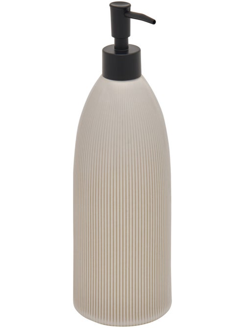 Distributeur de savon strié 850ml - Kiabi