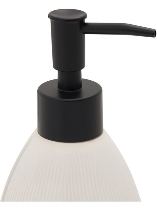 Distributeur de savon strié 850ml - Kiabi