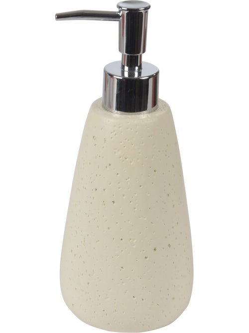 Distributeur de Savon Terre Ethnic Ecru - Kiabi